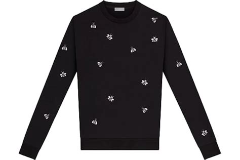 dior crewneck bee|dior sweatshirts for men.